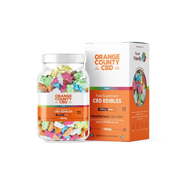 Orange County CBD 3200mg Gummies - Large PackCBD ProductsOrange CountyVaperr Shop