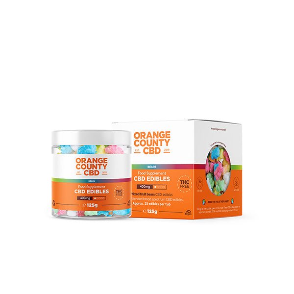 Orange County CBD 400mg CBD Gummy Bears - Small PackCBD ProductsOrange CountyVaperr Shop