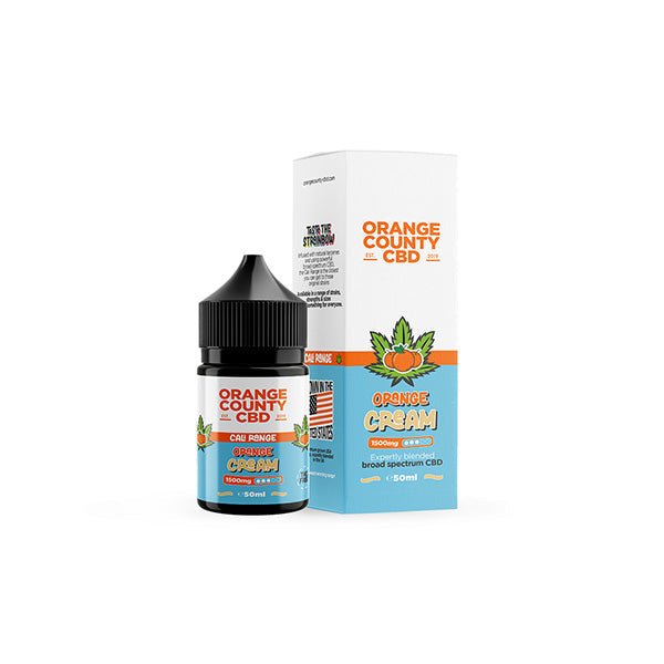 Orange County CBD Cali Range 1500mg CBD 50ml E - liquid (60VG/40PG)CBD ProductsOrange CountyVaperr Shop