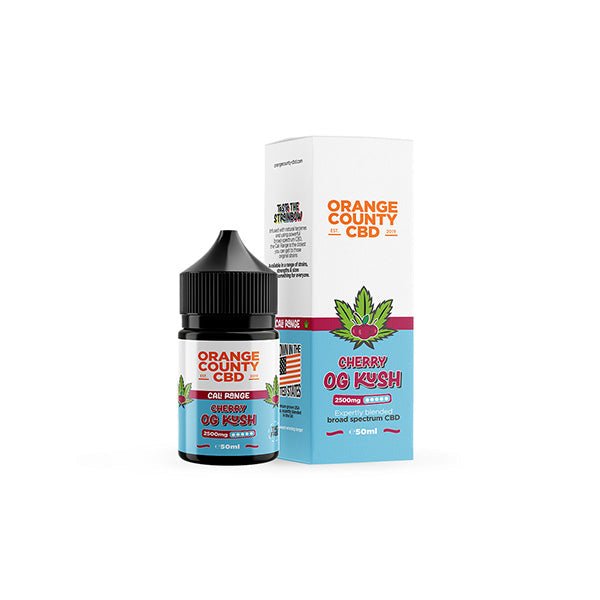 Orange County CBD Cali Range 2500mg CBD 50ml E - liquid (60VG/40PG)CBD ProductsOrange CountyVaperr Shop