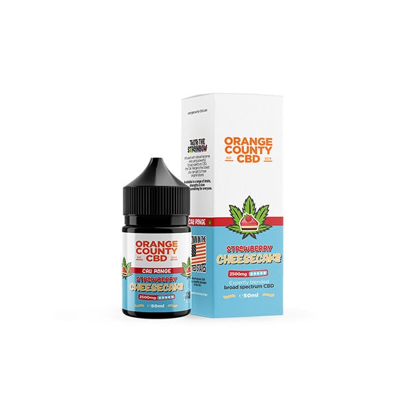 Orange County CBD Cali Range 2500mg CBD 50ml E - liquid (60VG/40PG)CBD ProductsOrange CountyVaperr Shop