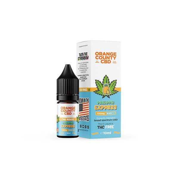 Orange County CBD Cali Range 300mg CBD 10ml E - liquid (60VG/40PG)CBD ProductsOrange CountyVaperr Shop