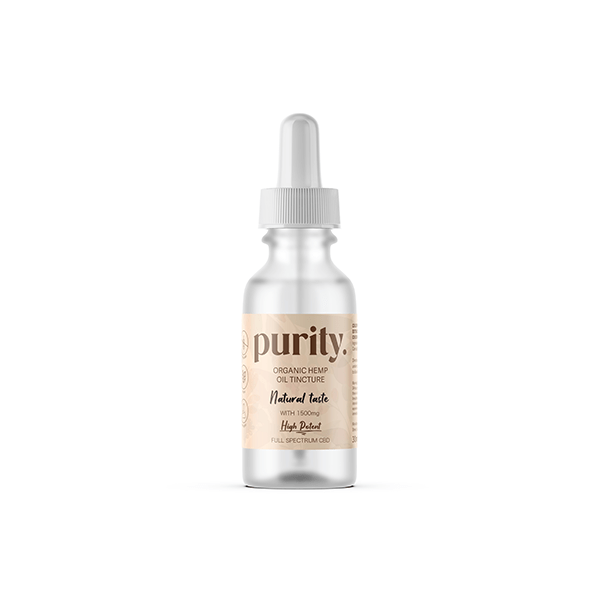 Purity 1500mg Full - Spectrum High Potency CBD Hemp Oil 30mlCBD ProductsPurityVaperr Shop