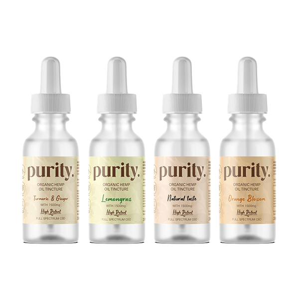 Purity 1500mg Full - Spectrum High Potency CBD Hemp Oil 30mlCBD ProductsPurityVaperr Shop