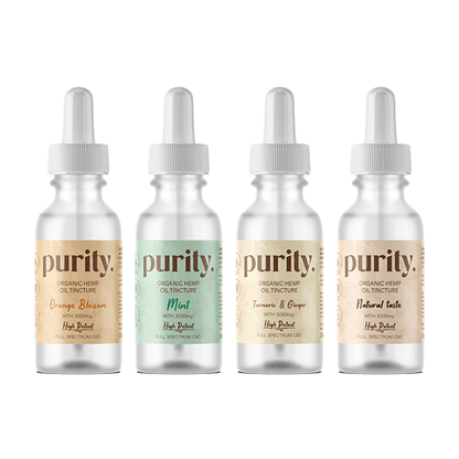 Purity 3000mg Full - Spectrum High Potency CBD Hemp Oil 30mlCBD ProductsPurityVaperr Shop