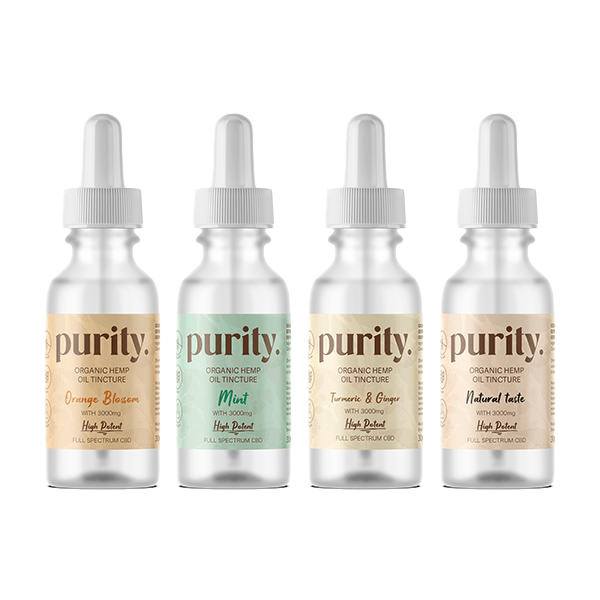Purity 3000mg Full - Spectrum High Potency CBD Hemp Oil 30mlCBD ProductsPurityVaperr Shop
