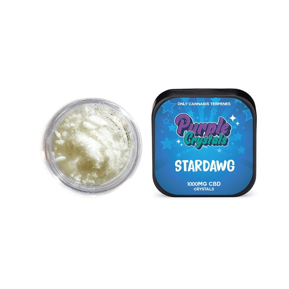 Purple Crystals by Purple Dank 1000mg CBD Crystals - StardawgCBD ProductsPurple DankVaperr Shop