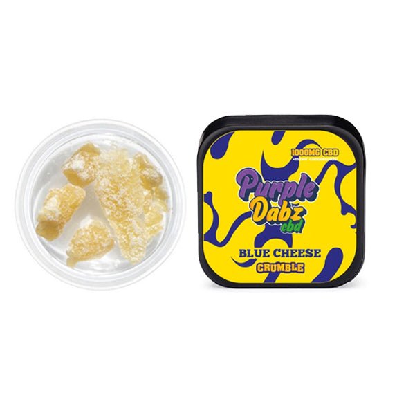 Purple Dabz by Purple Dank 1000mg CBD Crumble - Blue CheeseCBD ProductsPurple DankVaperr Shop