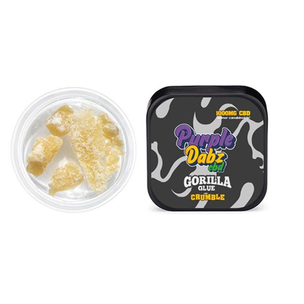 Purple Dabz by Purple Dank 1000mg CBD Crumble - Gorilla Glue)CBD ProductsPurple DankVaperr Shop