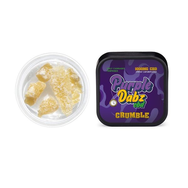 Purple Dabz by Purple Dank 1000mg CBD Crumble - OriginalCBD ProductsPurple DankVaperr Shop