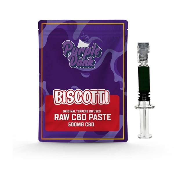 Purple Dank 1000mg CBD Raw Paste with Natural Terpenes - BiscottiCBD ProductsPurple DankVaperr Shop