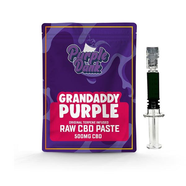Purple Dank 1000mg CBD Raw Paste with Natural Terpenes - Grandaddy PurpleCBD ProductsPurple DankVaperr Shop
