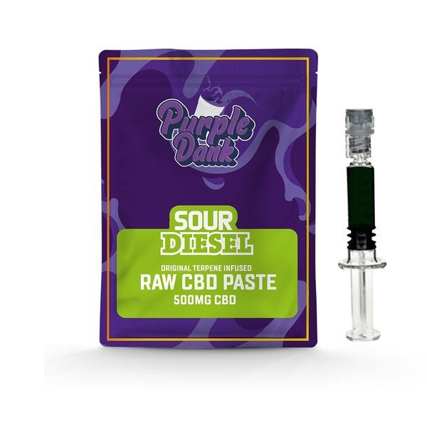 Purple Dank 1000mg CBD Raw Paste with Natural Terpenes - Sour DieselCBD ProductsPurple DankVaperr Shop
