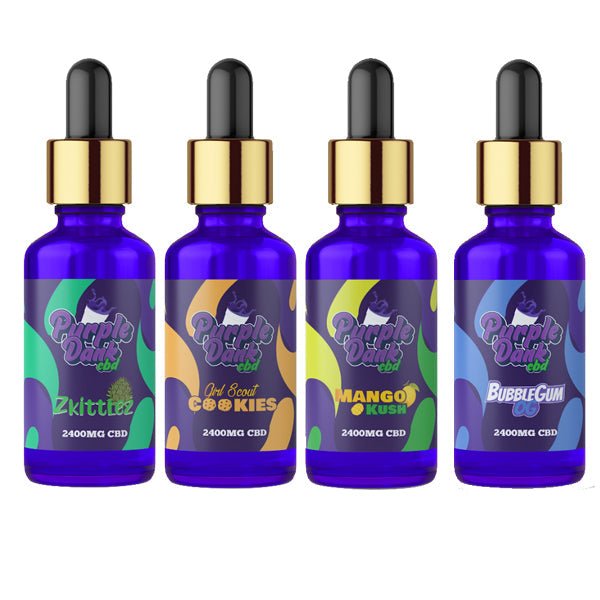 Purple Dank CBD 2400mg Terpene Flavoured Full - Spectrum CBD Oil 30mlCBD ProductsPurple DankVaperr Shop