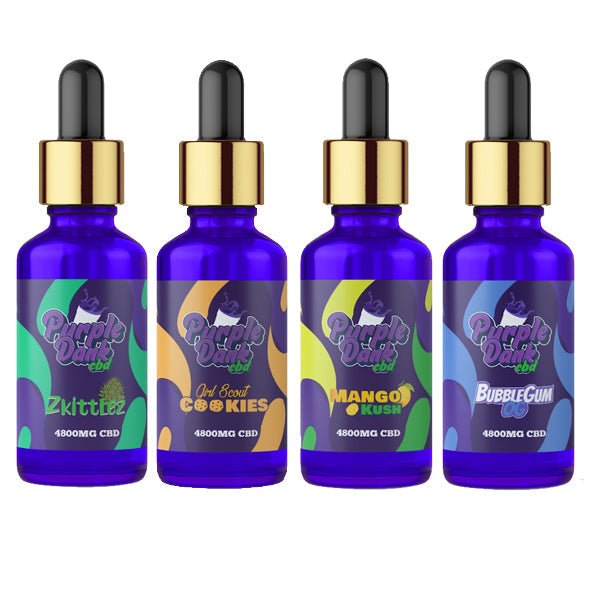 Purple Dank CBD 4800mg Terpene Flavoured Full - Spectrum CBD Oil 30mlCBD ProductsPurple DankVaperr Shop