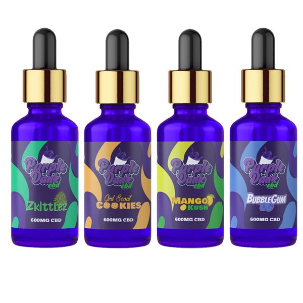 Purple Dank CBD 600mg Terpene Flavoured Full - Spectrum CBD Oil 30mlCBD ProductsPurple DankVaperr Shop