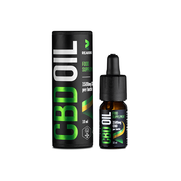 Reakiro 1500mg CBD Oil 15% Full Spectrum - 10mlCBD ProductsReakiroVaperr Shop