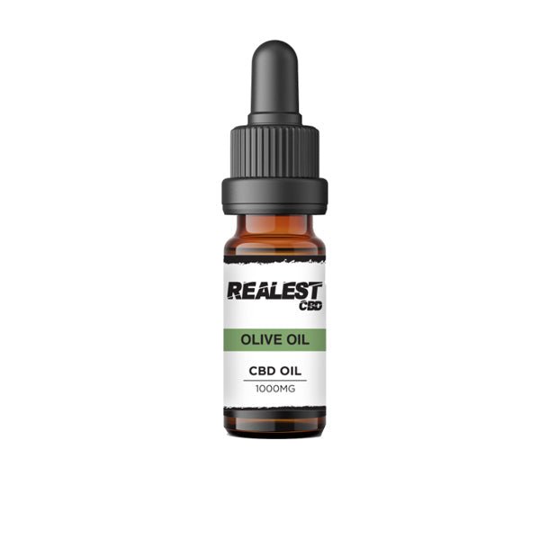 Realest CBD 1000mg Broad - Spectrum CBD 10ml Olive OilCBD ProductsRealest CBDVaperr Shop