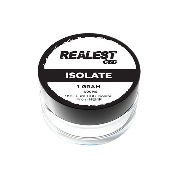 Realest CBD 1000mg CBG IsolateCBD ProductsRealest CBDVaperr Shop