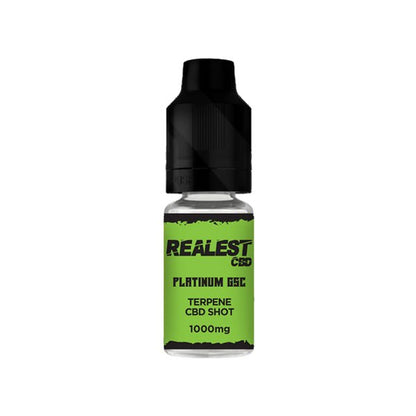 Realest CBD 1000mg Terpene Infused CBD Booster Shot 10mlVaping ProductsRealest CBDVaperr Shop