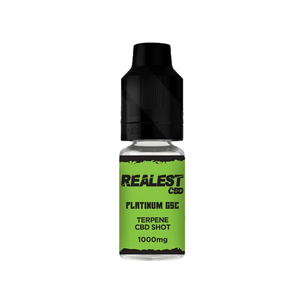 Realest CBD 1000mg Terpene Infused CBD Booster Shot 10mlVaping ProductsRealest CBDVaperr Shop