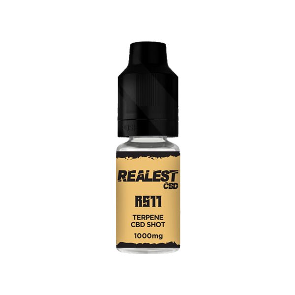 Realest CBD 1000mg Terpene Infused CBD Booster Shot 10mlVaping ProductsRealest CBDVaperr Shop