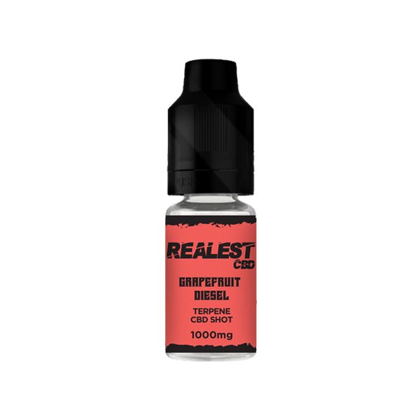 Realest CBD 1000mg Terpene Infused CBD Booster Shot 10mlVaping ProductsRealest CBDVaperr Shop