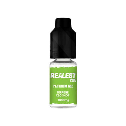 Realest CBD 1000mg Terpene Infused CBG Booster Shot 10mlVaping ProductsRealest CBDVaperr Shop