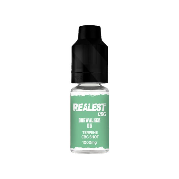 Realest CBD 1000mg Terpene Infused CBG Booster Shot 10mlVaping ProductsRealest CBDVaperr Shop