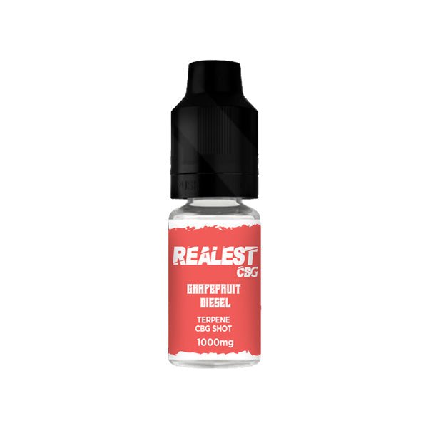 Realest CBD 1000mg Terpene Infused CBG Booster Shot 10mlVaping ProductsRealest CBDVaperr Shop