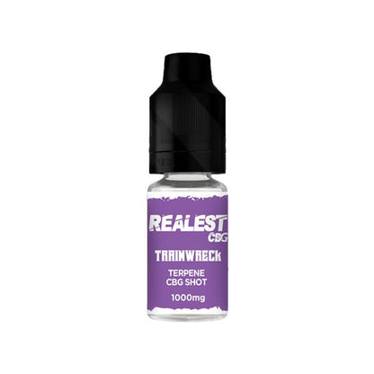 Realest CBD 1000mg Terpene Infused CBG Booster Shot 10mlVaping ProductsRealest CBDVaperr Shop