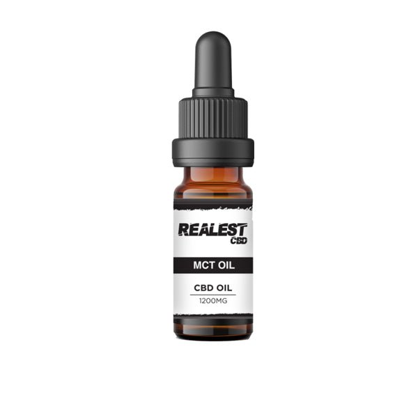 Realest CBD 1200mg Broad Spectrum CBD 10ml MCT OilCBD ProductsRealest CBDVaperr Shop