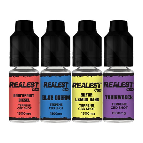 Realest CBD 1500mg Terpene Infused CBD Booster Shot 10mlVaping ProductsRealest CBDVaperr Shop