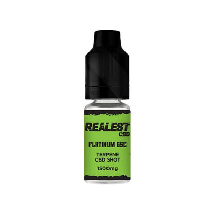 Realest CBD 1500mg Terpene Infused CBD Booster Shot 10mlVaping ProductsRealest CBDVaperr Shop