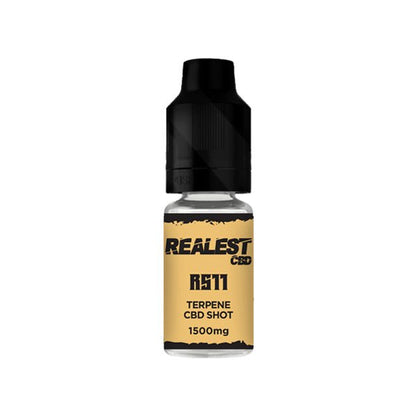 Realest CBD 1500mg Terpene Infused CBD Booster Shot 10mlVaping ProductsRealest CBDVaperr Shop