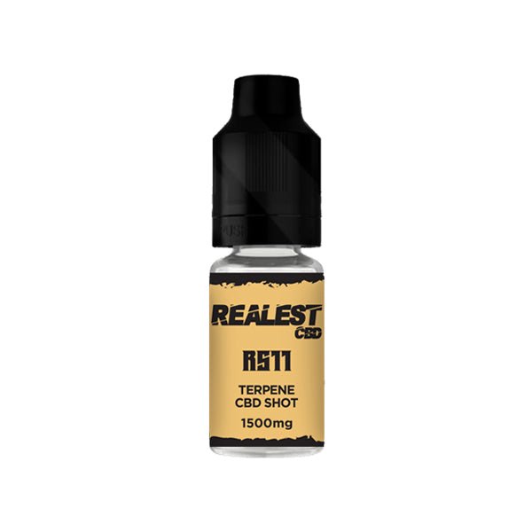Realest CBD 1500mg Terpene Infused CBD Booster Shot 10mlVaping ProductsRealest CBDVaperr Shop