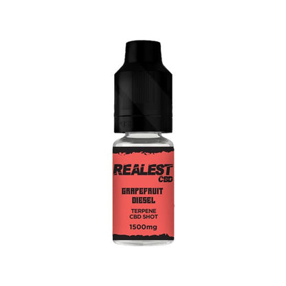 Realest CBD 1500mg Terpene Infused CBD Booster Shot 10mlVaping ProductsRealest CBDVaperr Shop