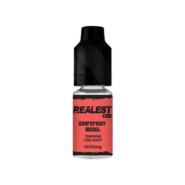 Realest CBD 1500mg Terpene Infused CBD Booster Shot 10mlVaping ProductsRealest CBDVaperr Shop