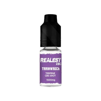 Realest CBD 1500mg Terpene Infused CBG Booster Shot 10mlVaping ProductsRealest CBDVaperr Shop