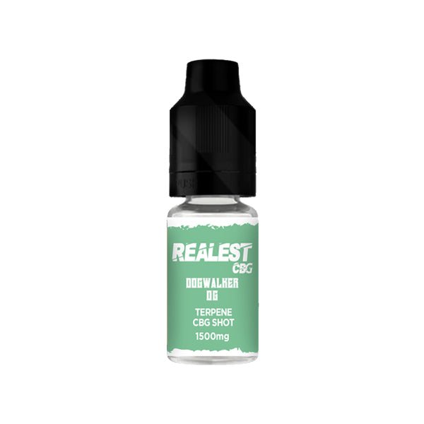 Realest CBD 1500mg Terpene Infused CBG Booster Shot 10mlVaping ProductsRealest CBDVaperr Shop