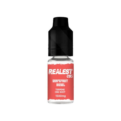 Realest CBD 1500mg Terpene Infused CBG Booster Shot 10mlVaping ProductsRealest CBDVaperr Shop
