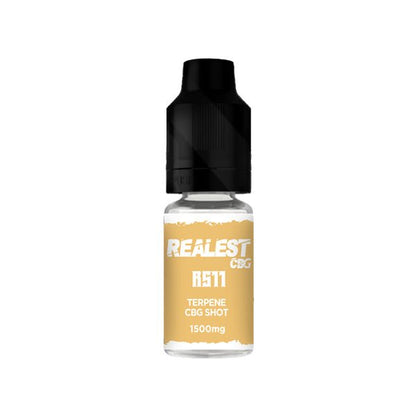 Realest CBD 1500mg Terpene Infused CBG Booster Shot 10mlVaping ProductsRealest CBDVaperr Shop