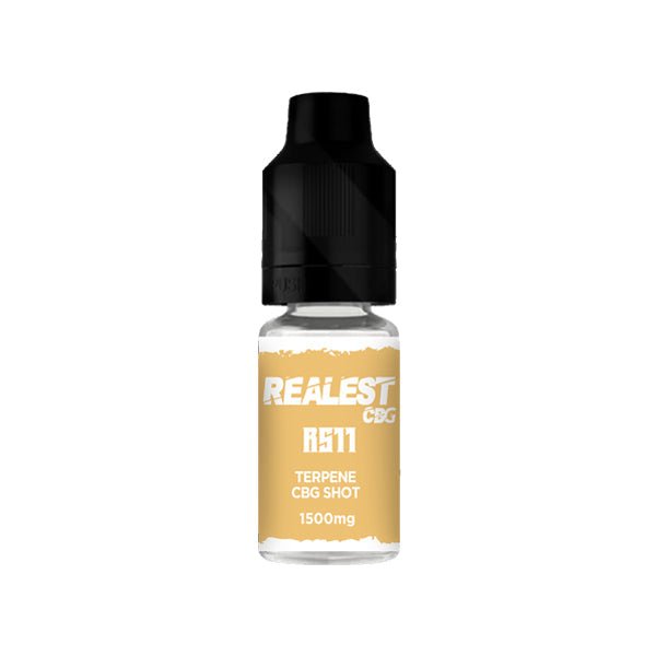 Realest CBD 1500mg Terpene Infused CBG Booster Shot 10mlVaping ProductsRealest CBDVaperr Shop