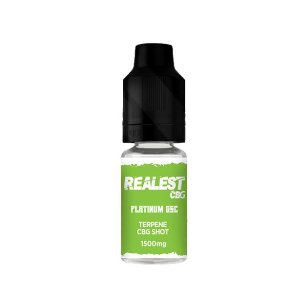 Realest CBD 1500mg Terpene Infused CBG Booster Shot 10mlVaping ProductsRealest CBDVaperr Shop