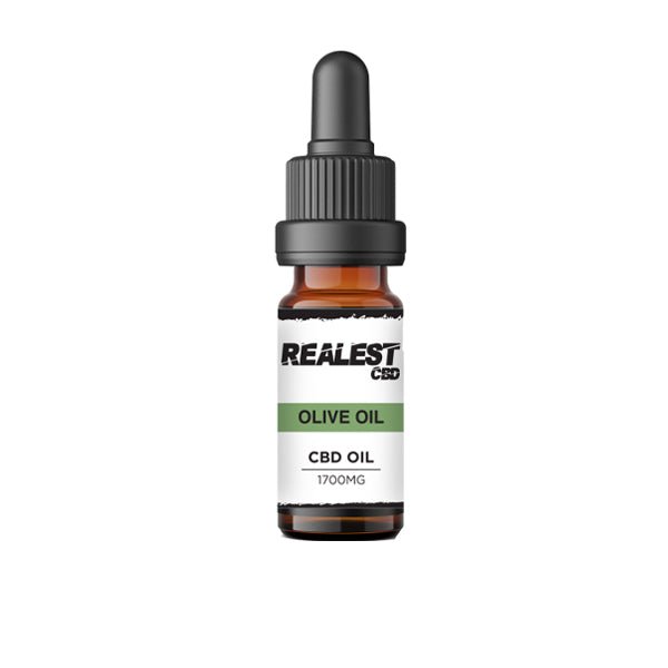 Realest CBD 1700mg Broad Spectrum CBD 10ml Olive OilCBD ProductsRealest CBDVaperr Shop