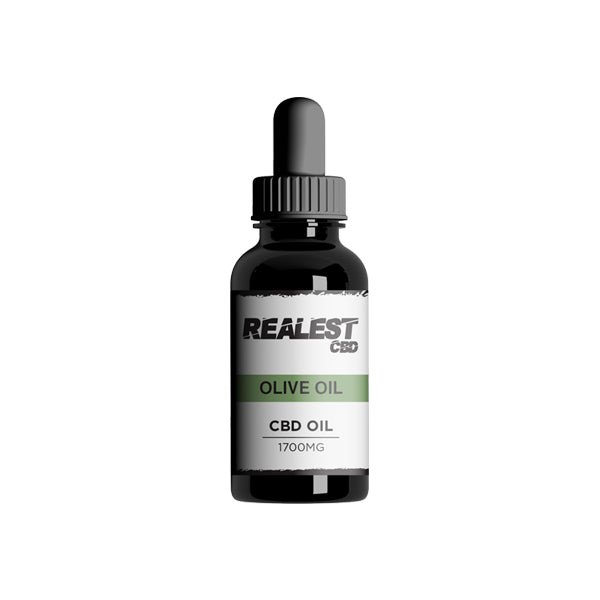 Realest CBD 1700mg Broad Spectrum CBD Olive Oil - 30mlCBD ProductsRealest CBDVaperr Shop