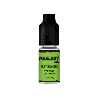 Realest CBD 2000mg Terpene Infused CBD Booster Shot 10mlVaping ProductsRealest CBDVaperr Shop