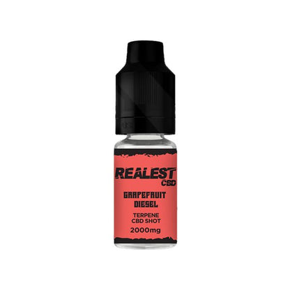 Realest CBD 2000mg Terpene Infused CBD Booster Shot 10mlVaping ProductsRealest CBDVaperr Shop