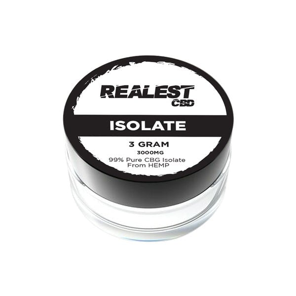 Realest CBD 3000mg CBG IsolateCBD ProductsRealest CBDVaperr Shop