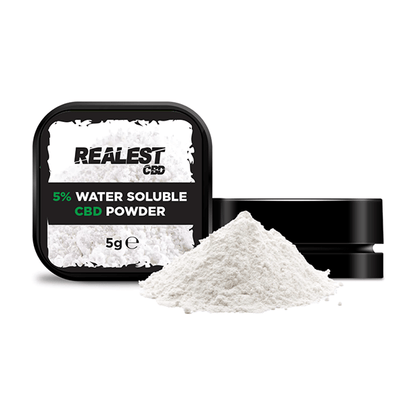 Realest CBD 5% Water Soluble CBD PowderCBD ProductsRealest CBDVaperr Shop